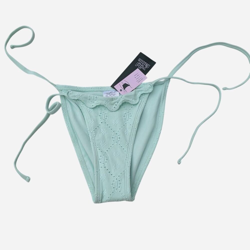 Wild-fable Women's Green Bikini-and-tankini-bottoms
